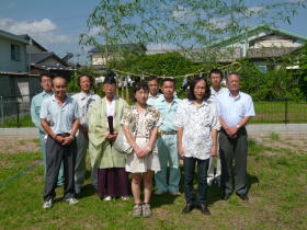 地鎮祭が無事に終わりました。